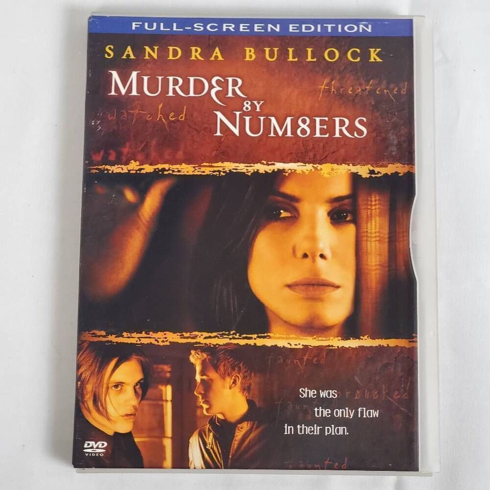 Murder by Numbers (DVD, Full-Screen Edition)